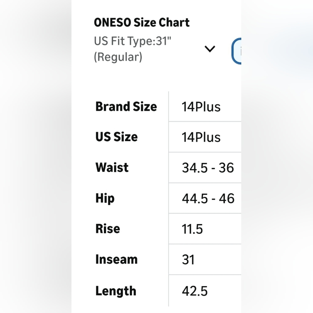 Oneso Mid Rise Wide Leg Jeans Various Sizes - Picture 13 of 16